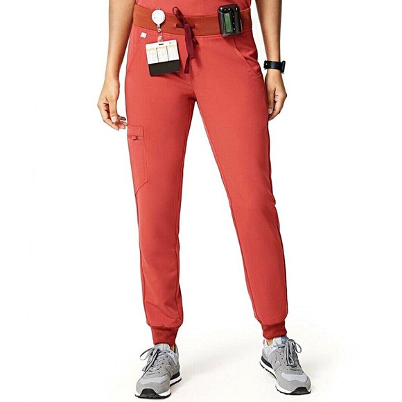 Figs Pants - SOLD! Figs Zamora High-Rise Jogger Scrub Pant in LIMITED EDITION Clay